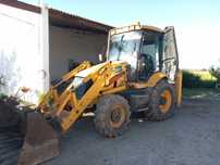 Retro escavadora jcb 3cx