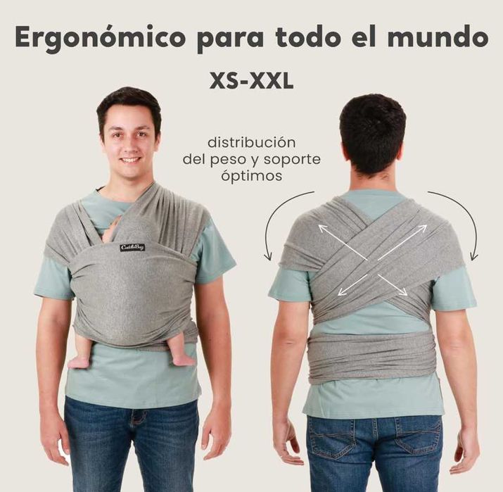 Fular porta-bebés da CuddleBug