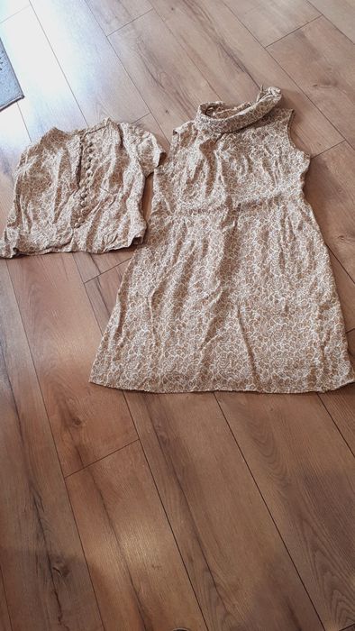 Sukienka i takie bolerko z prl do nagrań filmowych lub innych