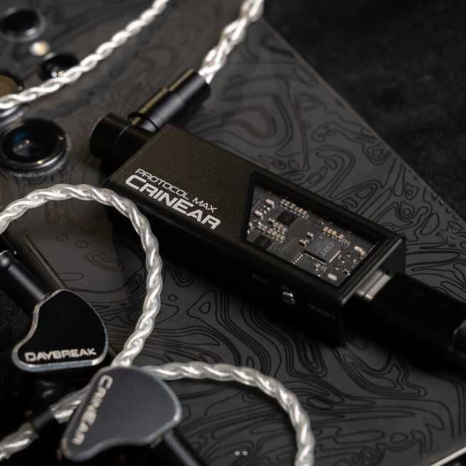 ‼️ CrinEar Protocol MAX - мобильный ЦАП DAC усилитель, 600 мВт на 4.4
