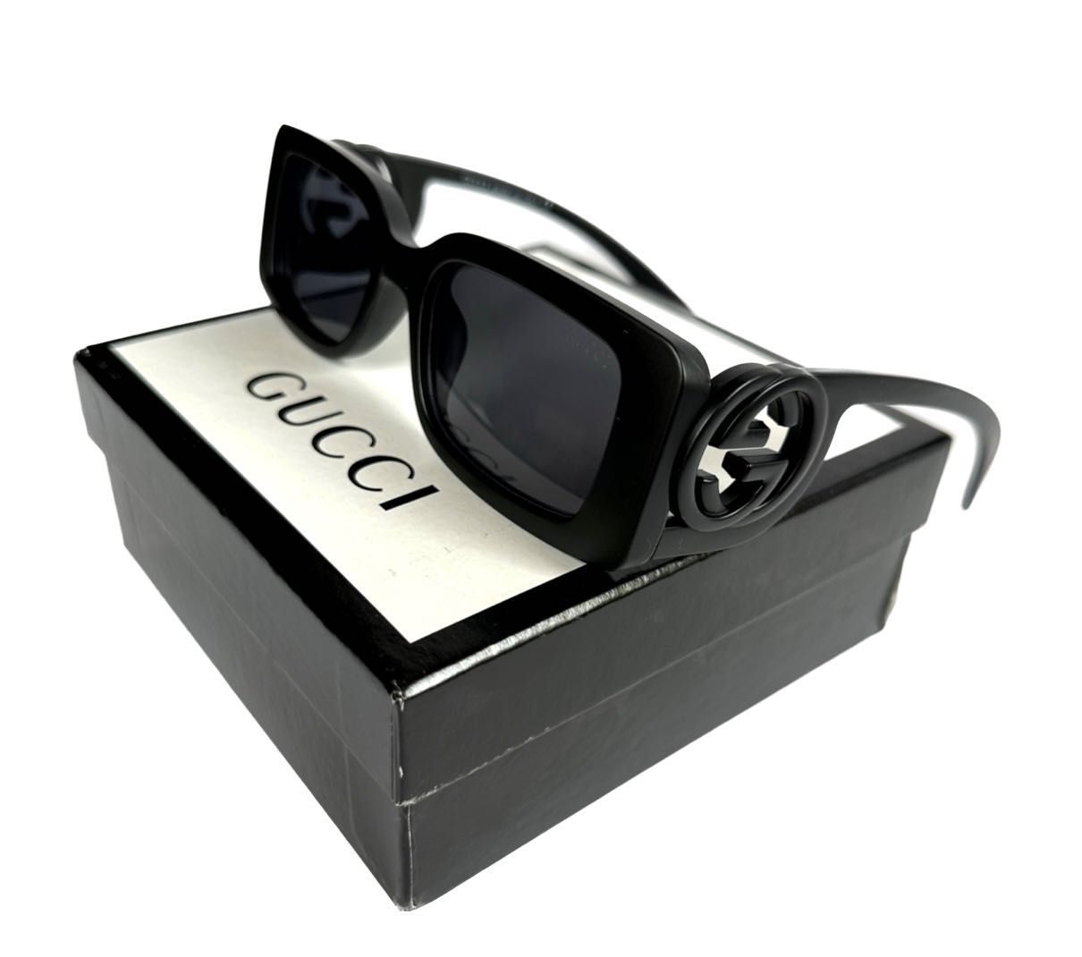 Okulary Gucci przeciwsłoneczne czarne