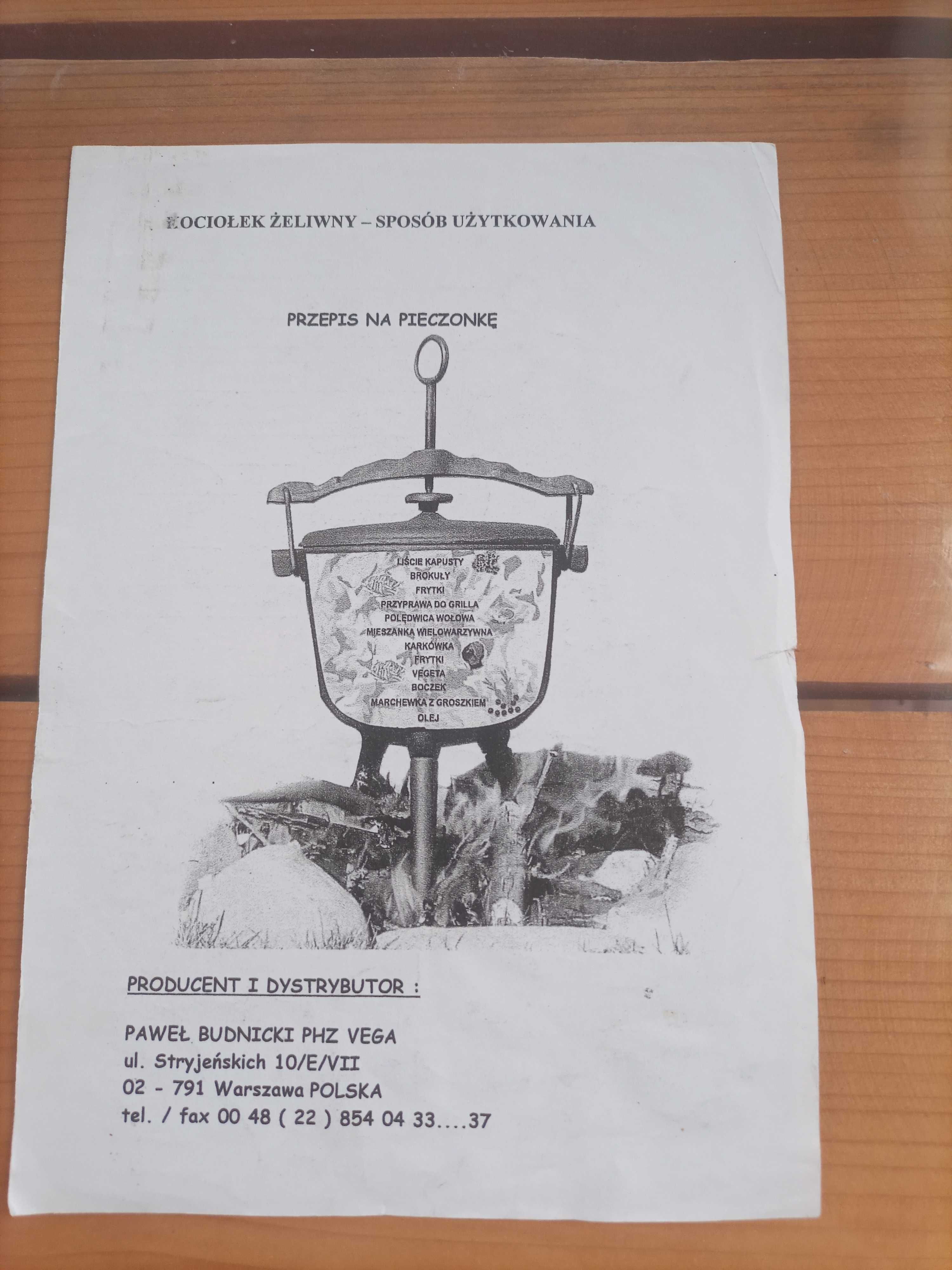 Kociołek żeliwny 4,5 L