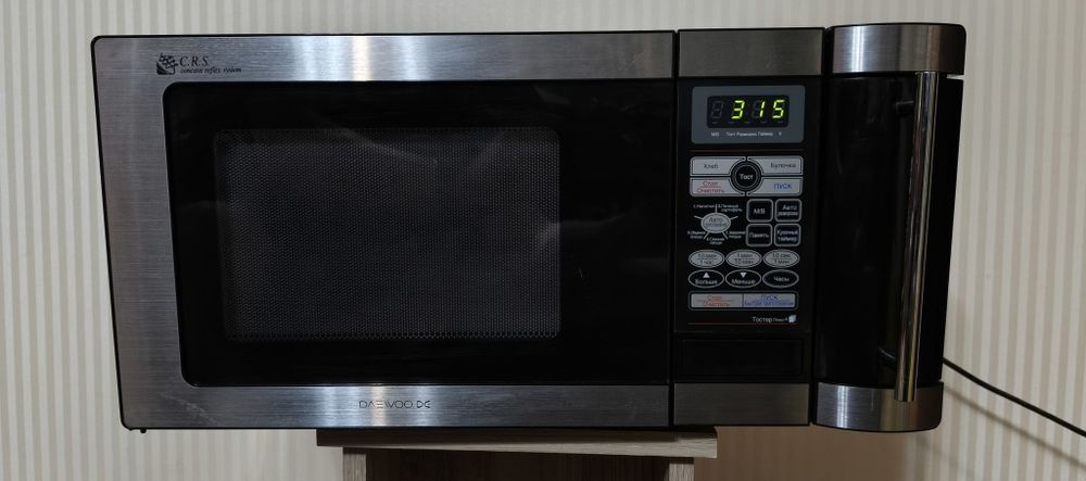 Мікрохвильова піч + тостер Daewoo KOG 868 Відмінний стан. Два в одному