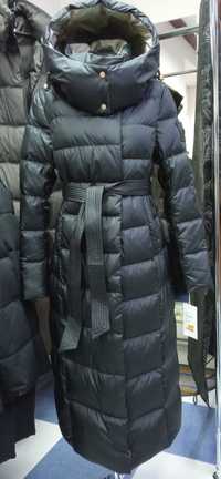 Зимнее длинное пальто бои пух Clasna  7950 - 5% скидка