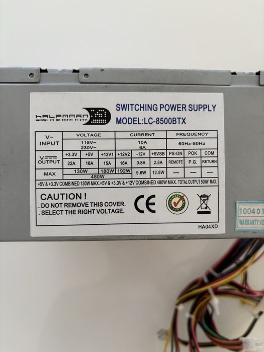 Fonte Alimentação 500W