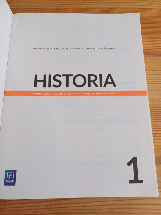 Historia 1 zakres podstawowy WSiP