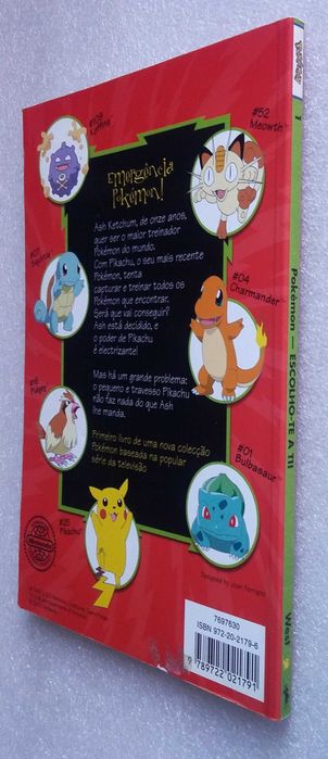 Vários Livros do Pokemon