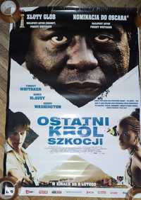 Ostatni król Szkocji plakat filmowy oryginalny Forest Whitaker