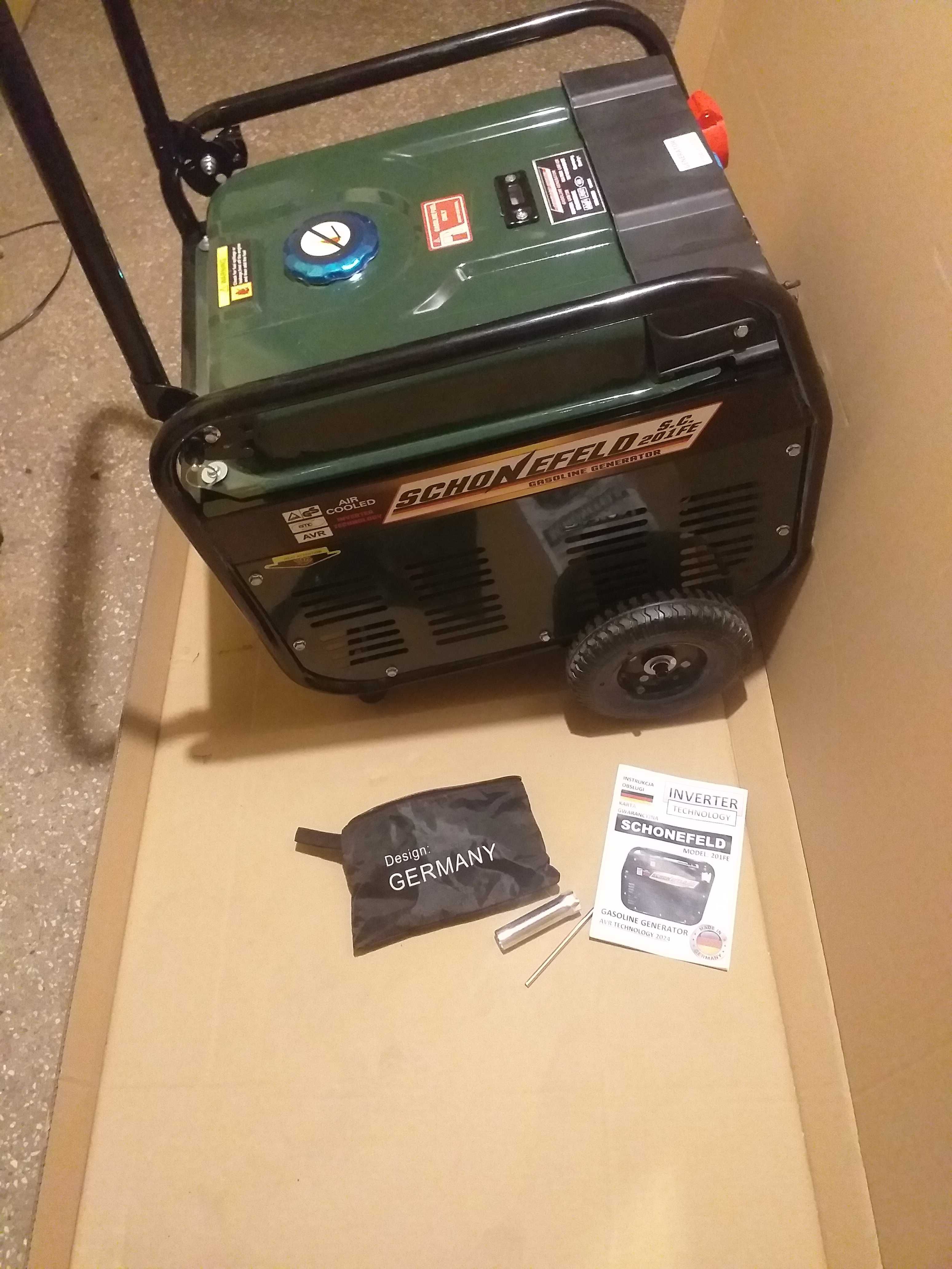 generator prądotwórczy SCHONEFELD s.c. 201 FE - NOWY