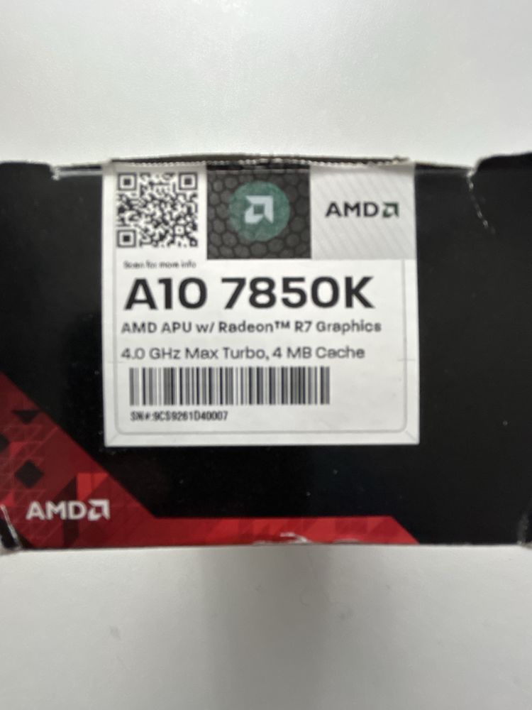 AMD A10-7850K BOX для колекціонерів та фанатів AMD
