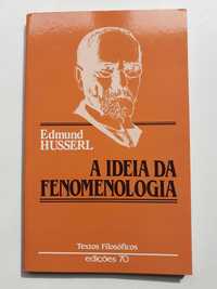 Livro - A Ideia da Fenomenologia de Edmund Husserl