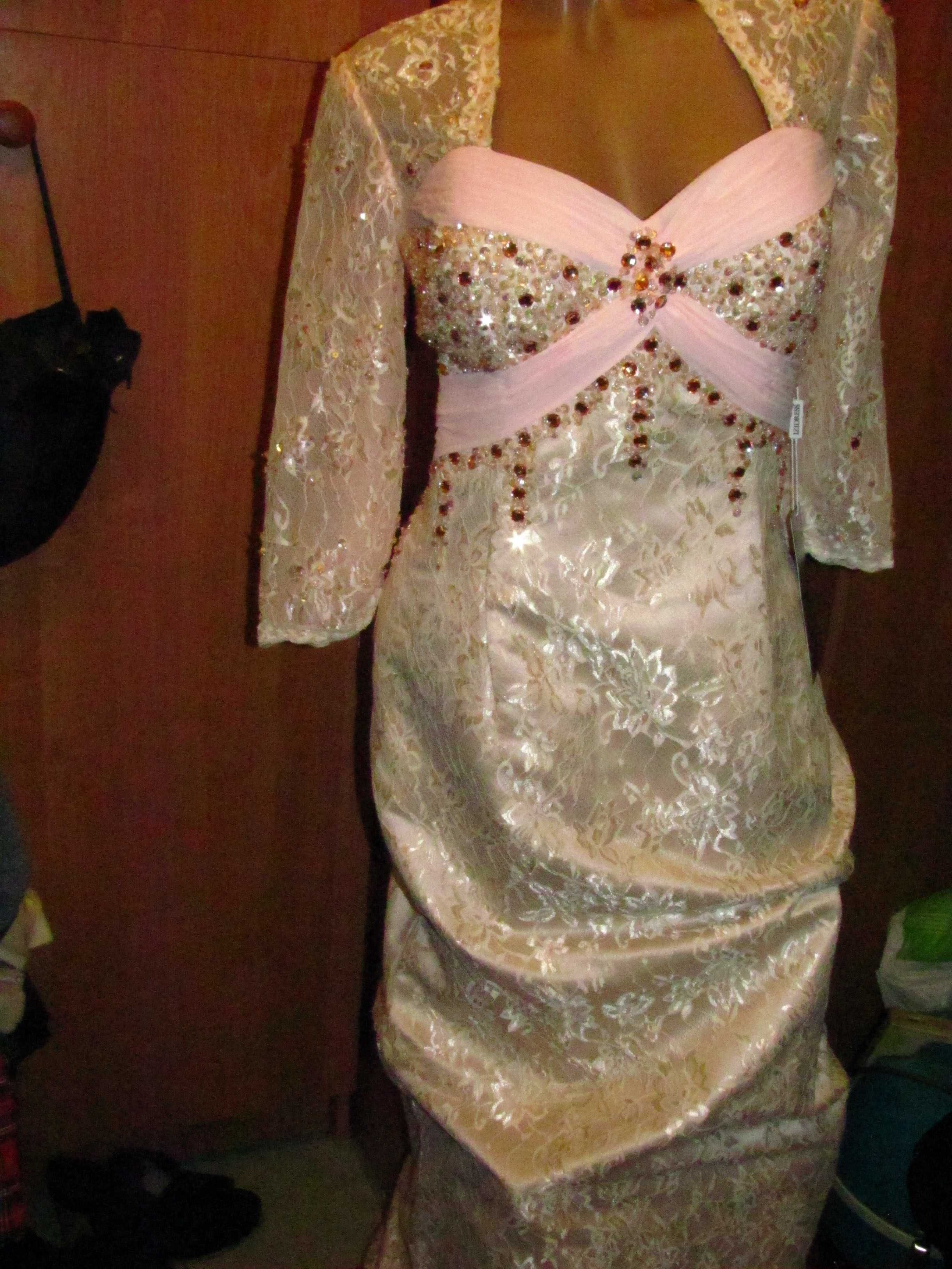Платье с шлейфом, на свадьбу, выпускной и праздники, Izidress
