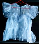 Zjawiskowa tiulowa koszulka baby blue Nowa