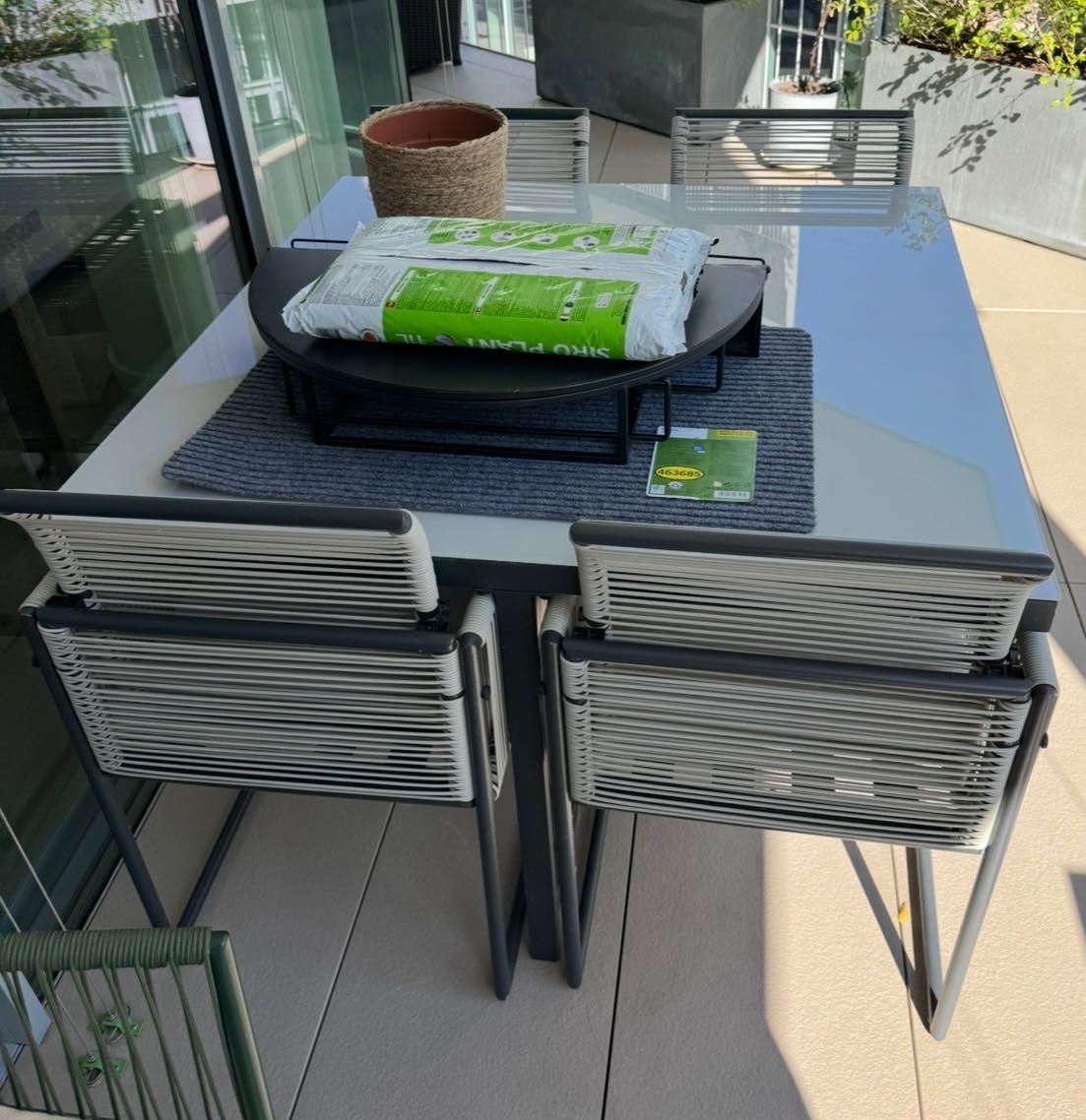 Leroy Merlin garden/balcony table&chairs (4)
