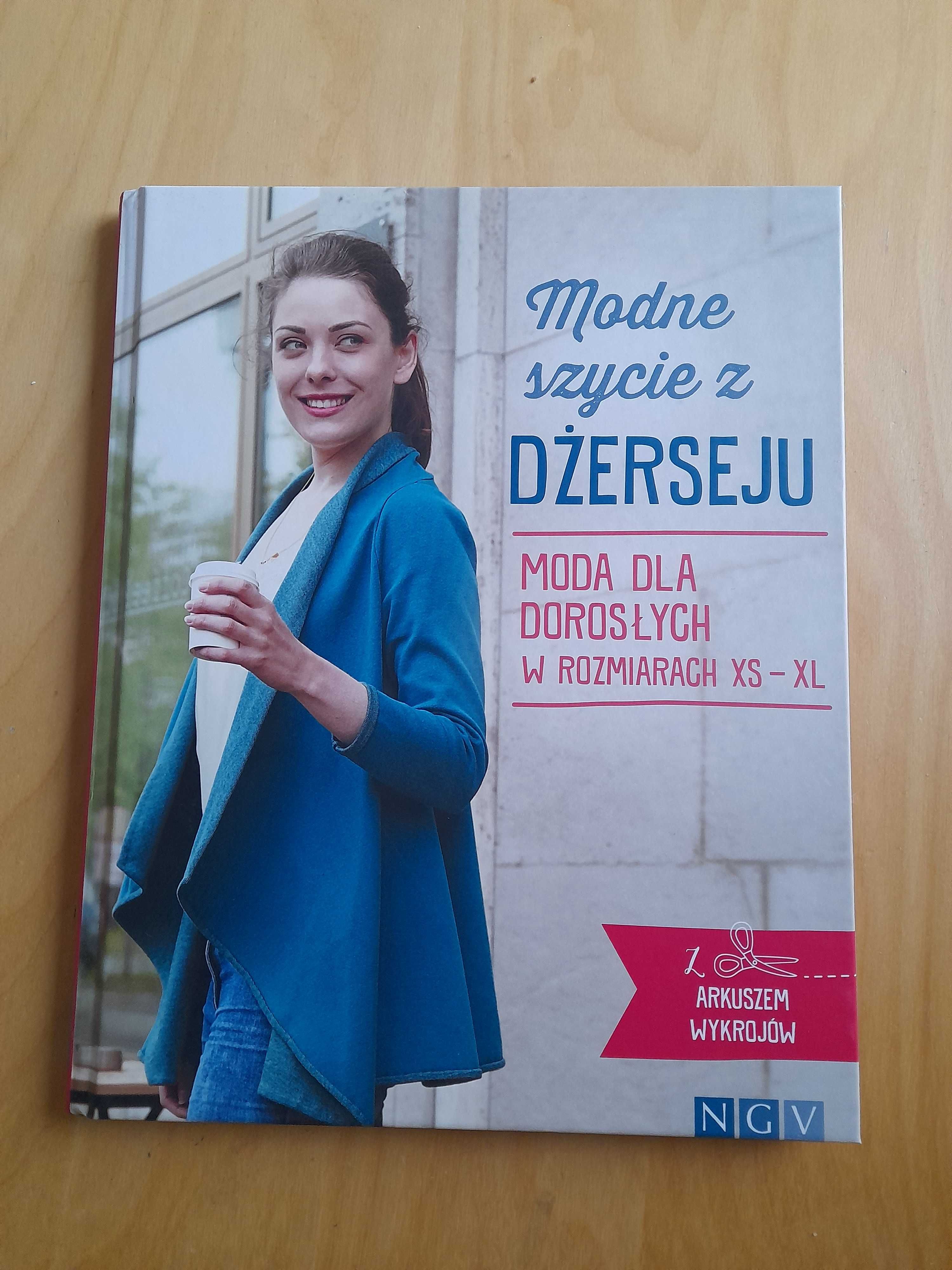 Książka Modne szycie z dżerseju jak nowe, z wykrojami