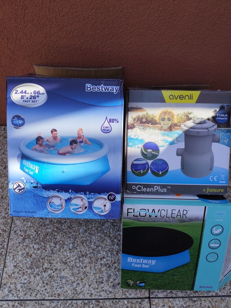Piscina bestway Fastset 2.100 litros