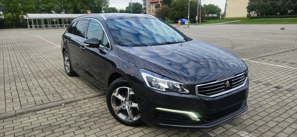Peugeot 508 1.6BlueHDi 115KM/panorama/navi/headup/bezwypadkowy/ZADBANY/serwisowany