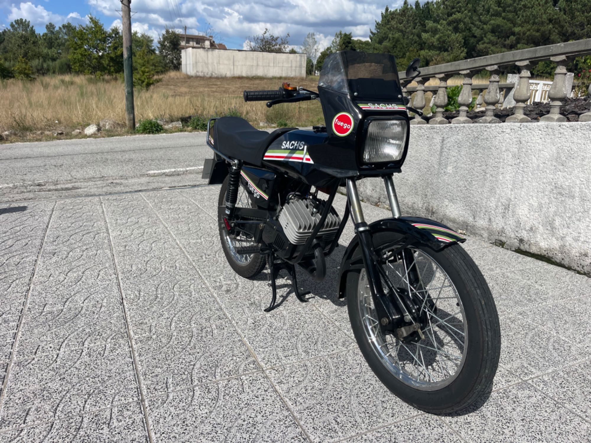 Motorizada Sachs Fuego 80cc Athena Restaurada