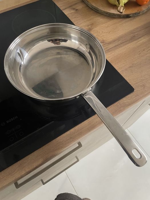 Сковорідка висока з нержавійки 25 діаметер