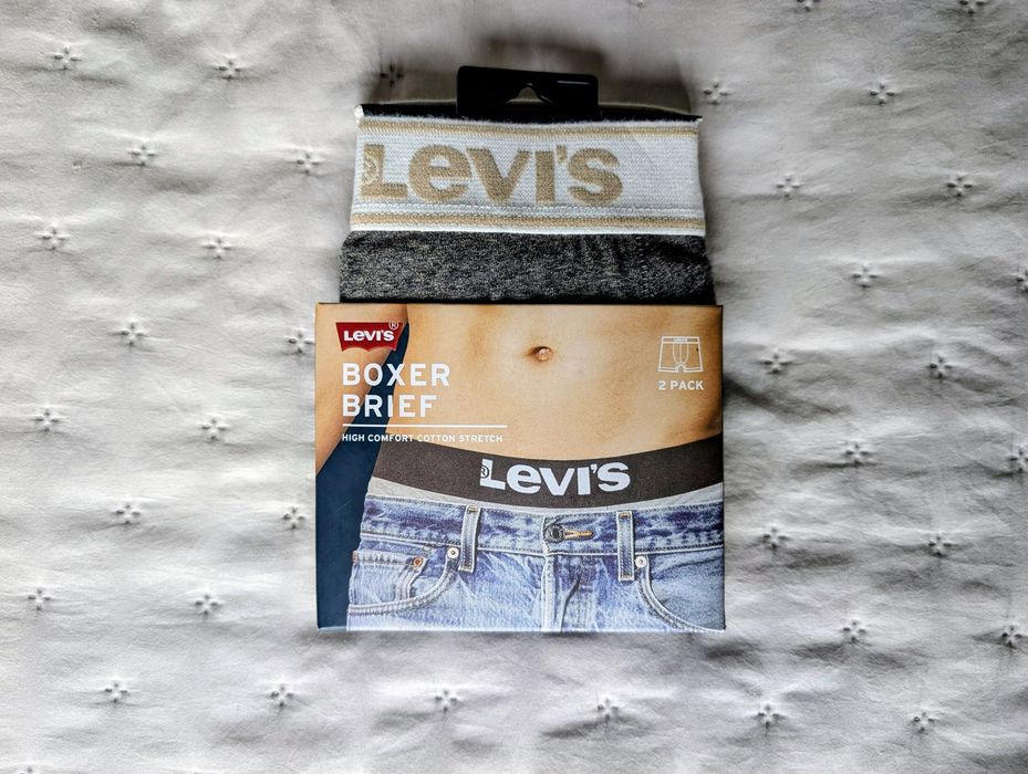 Bokserki Levi's 2 pack M boxer brief