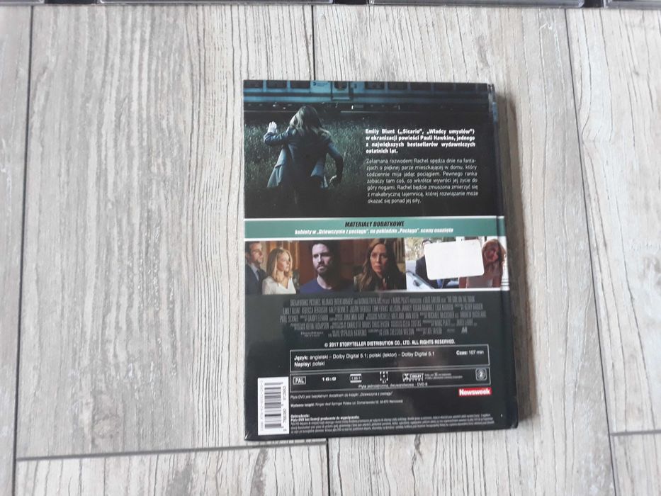 Film DVD Dziewczyna z Pociągu