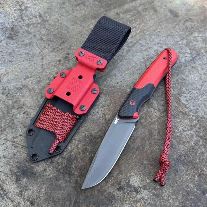 Nóż MK Knives Scout “FuturePunk” Black DLC Vanadis 4 Extra Black Kydex