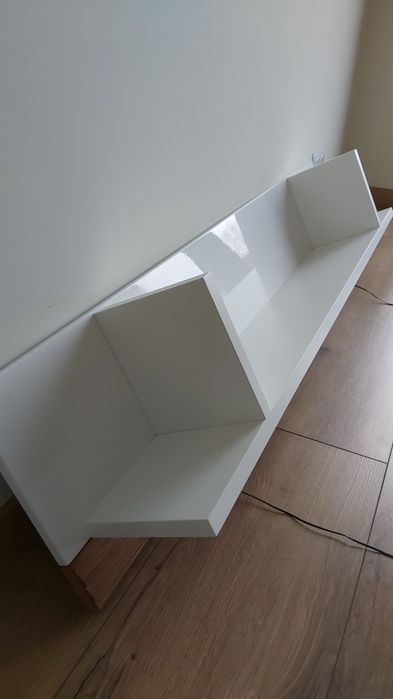 Regał półka wisząca podświetlenie 2x LED nowa