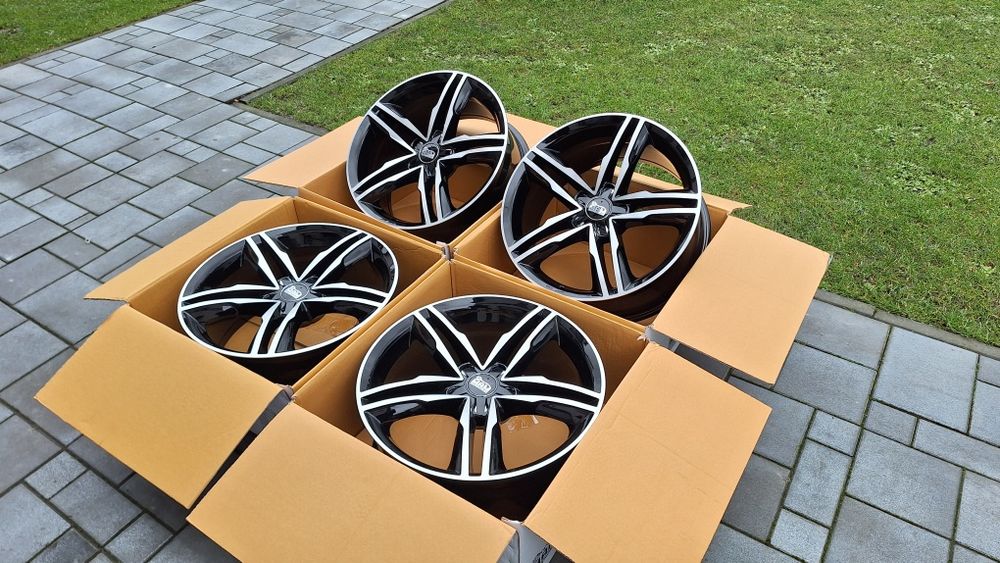 Nowe Alufelgi 5x112 R18 Audi A4 B7 B8 B9 A5 A6 C7 Q3 Q5 Vw Arteon