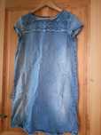 Sukienka jeansowa Esprit mini boho 36 haft