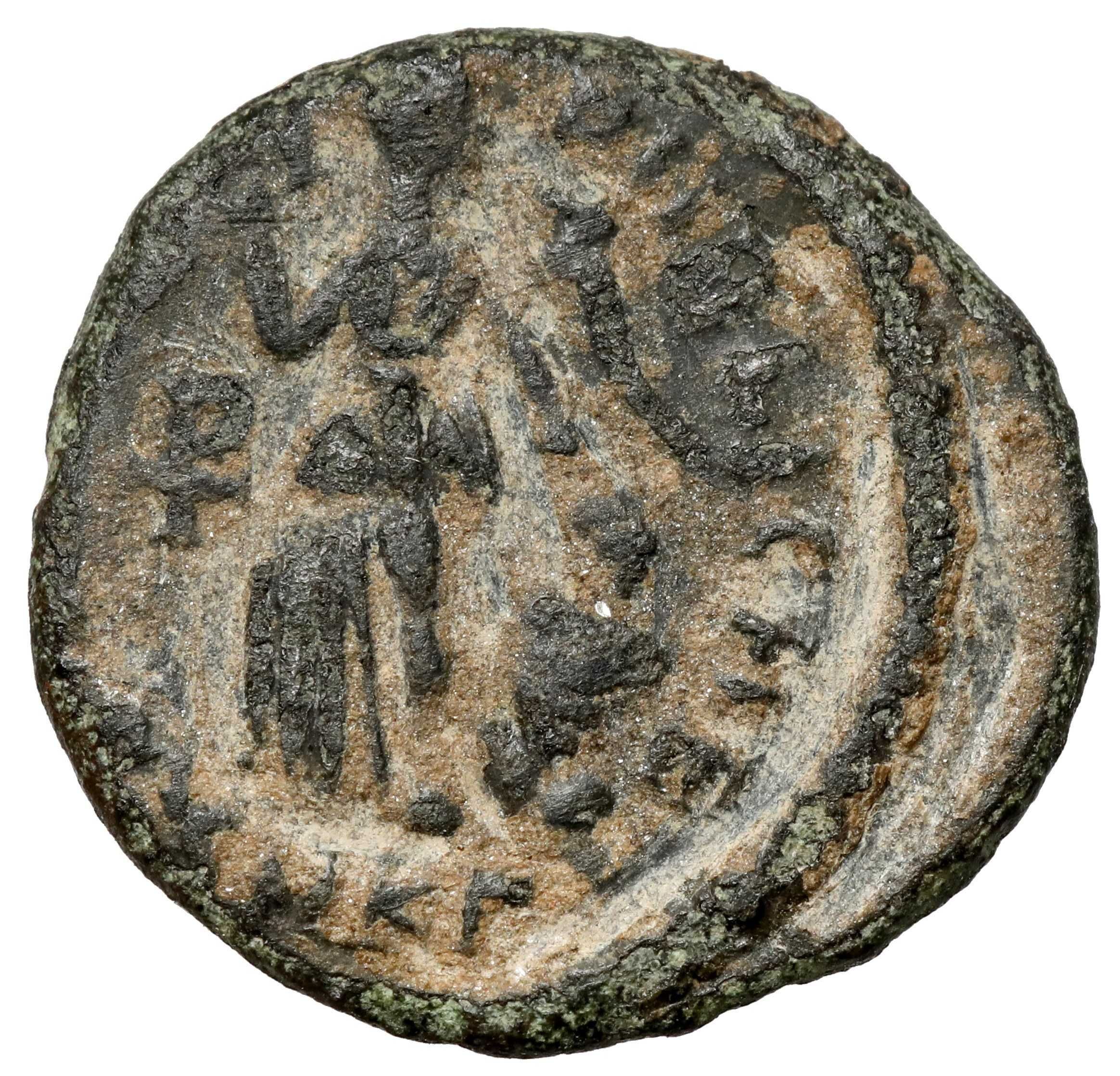 Follis Arkadiusz Arcadius (383-408 n.e.) Nummus, Kyzikos