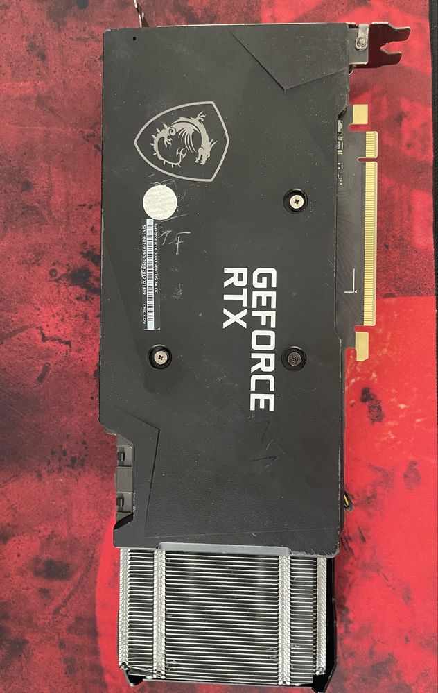 Placa Gráfica MSI RTX 3070 8GB VENTUS 3X