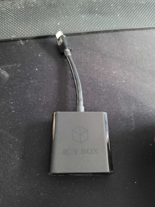 ICY BOX Adapter mini DisplayPort - DisplayPort 4k/60Hz