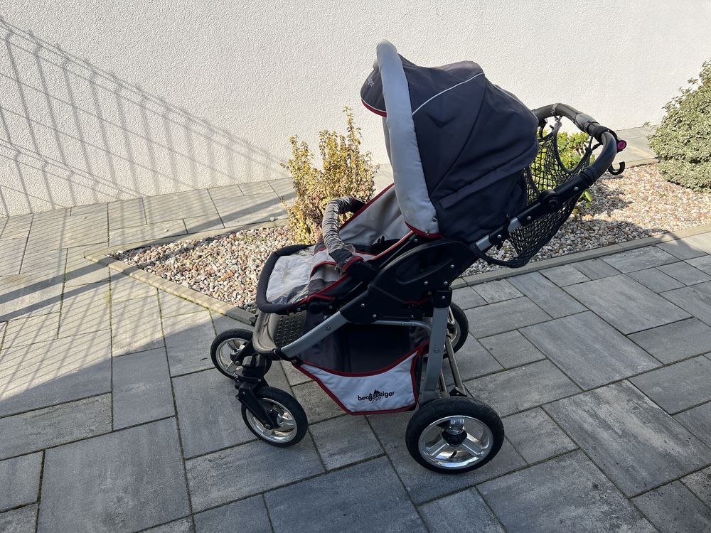 Ładny wózek dziecięcy 3w1 Bergsteiger Capri