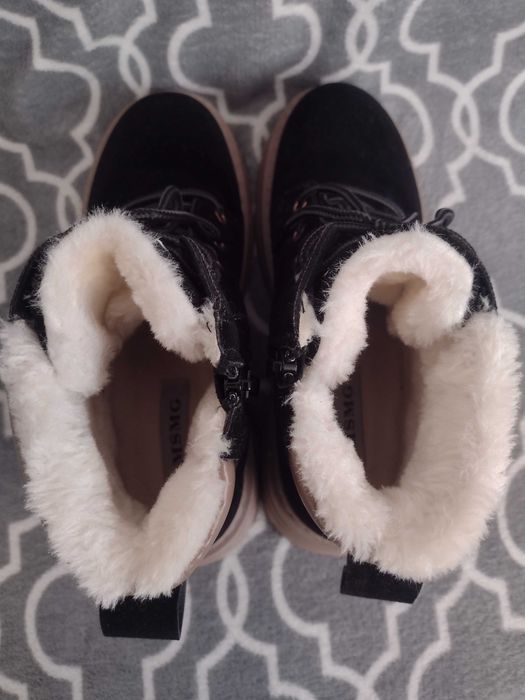 Buty trapery kozaki zimowe