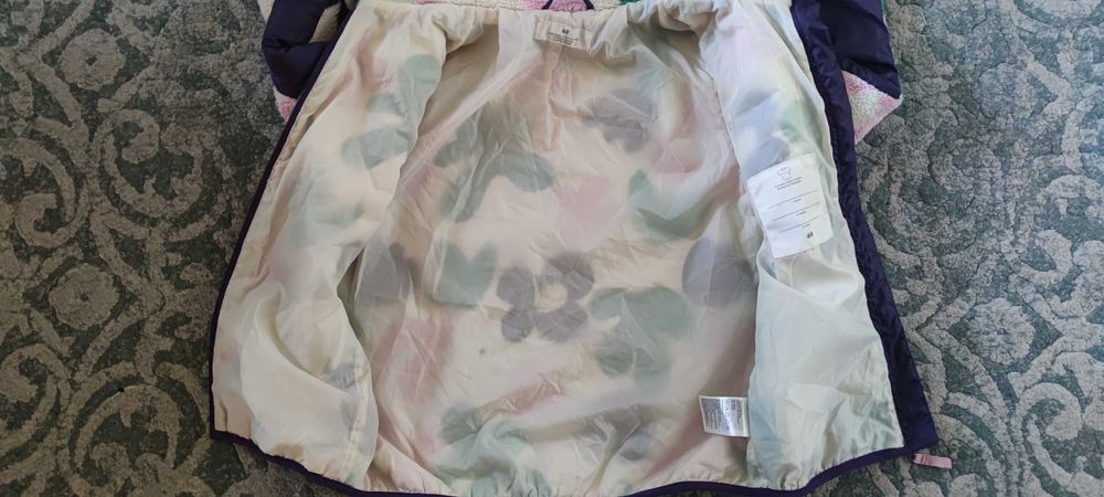 Jak nowa H&M 134 140 baranek miś kurtka jesienna dla dziewczynki