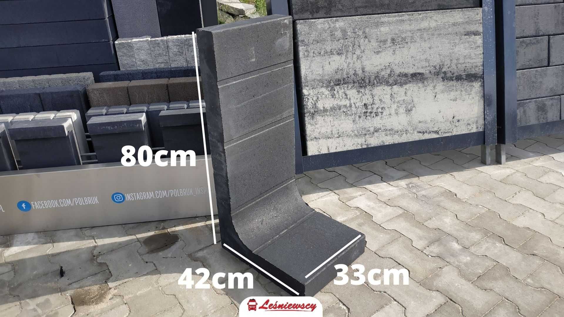 Donica do kostki brukowej Polbruk TIGELA elka 80x42x33cm PALISADA