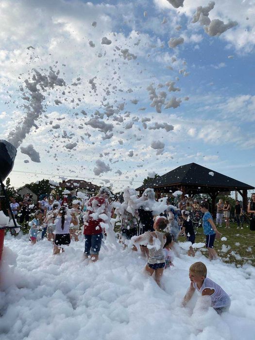 Dmuchana zjeżdżalnia, piana party - wolne terminy 2025