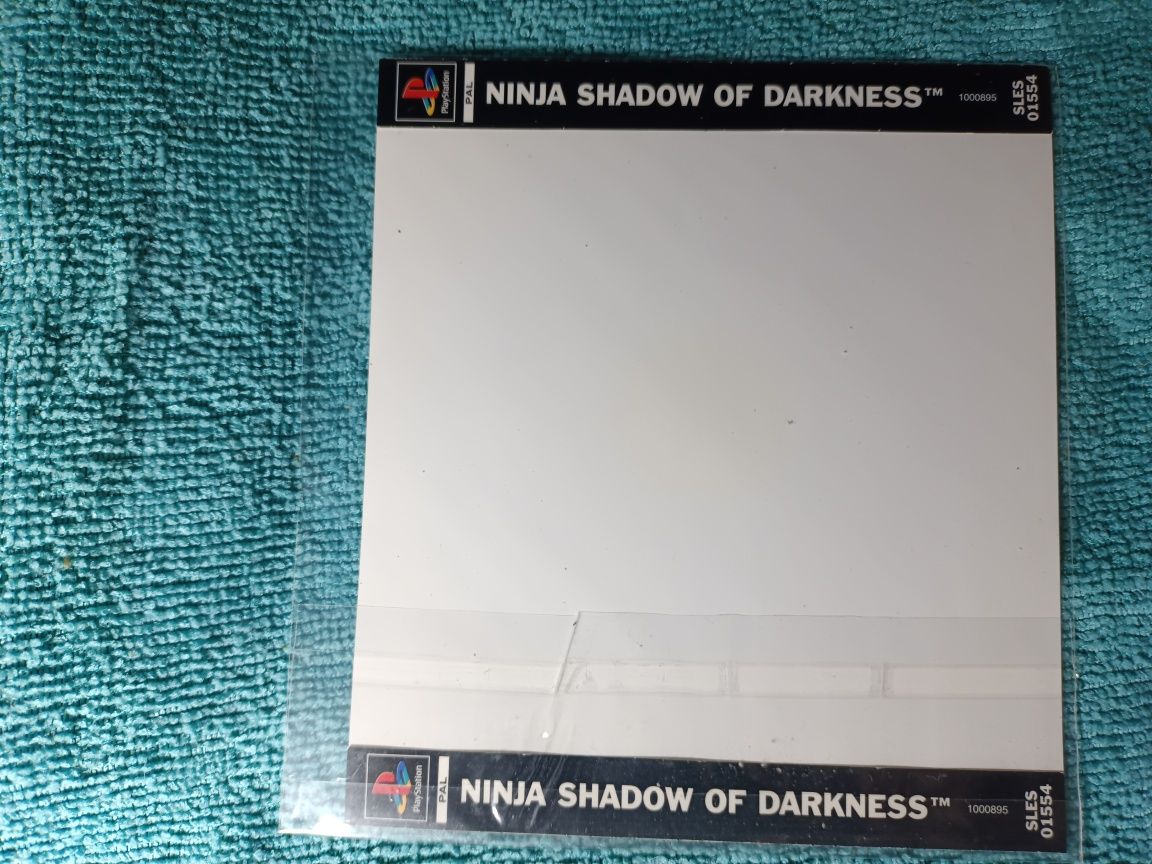 PlayStation 1 Ninja Shadow of Darkness ps1 psx Okładka Tylnia