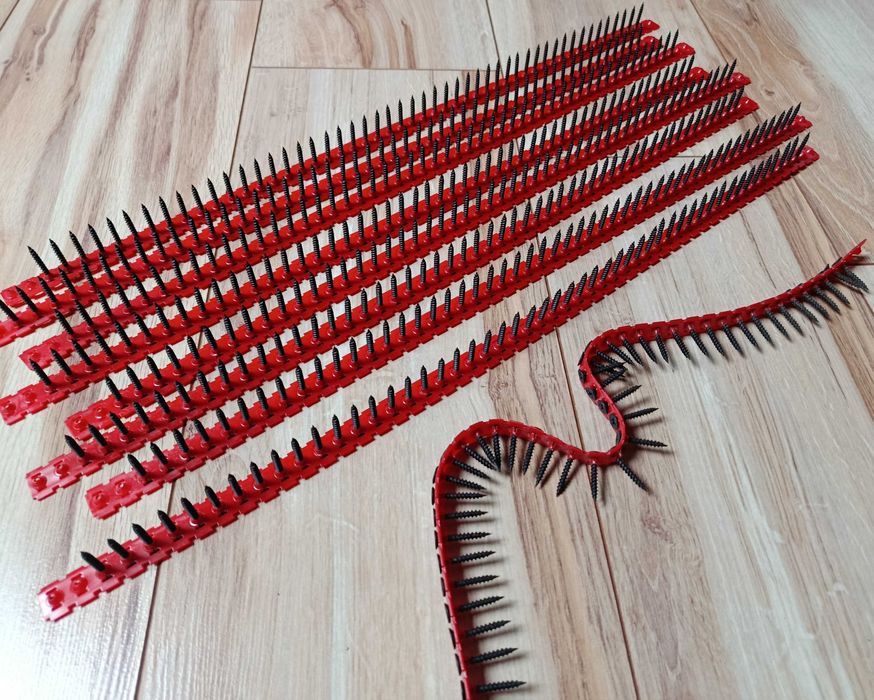 Wkrętarka taśmowa do płyt Parkside PTBS 520 A1 + wkręty PSBS 3 A1