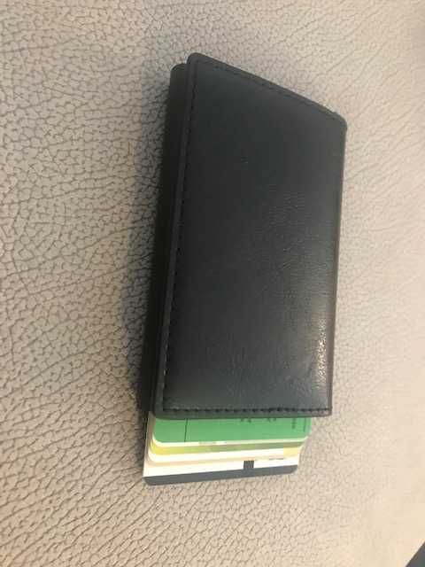 carteira porta cartões compacta