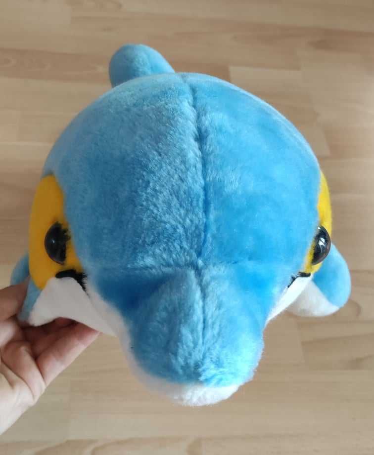 Duży 63 cm pluszak delfin - zabawka przytulanka