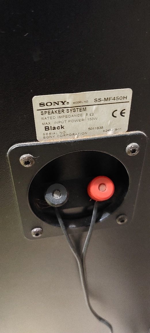 Par colunas sony
