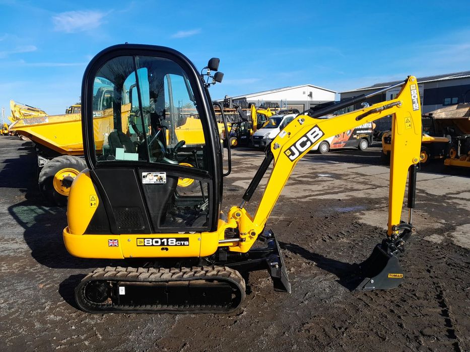 JCB 8018  minikoparka JCB 8016 16c-1 19C-1 lonking cat kubota yanmar terex