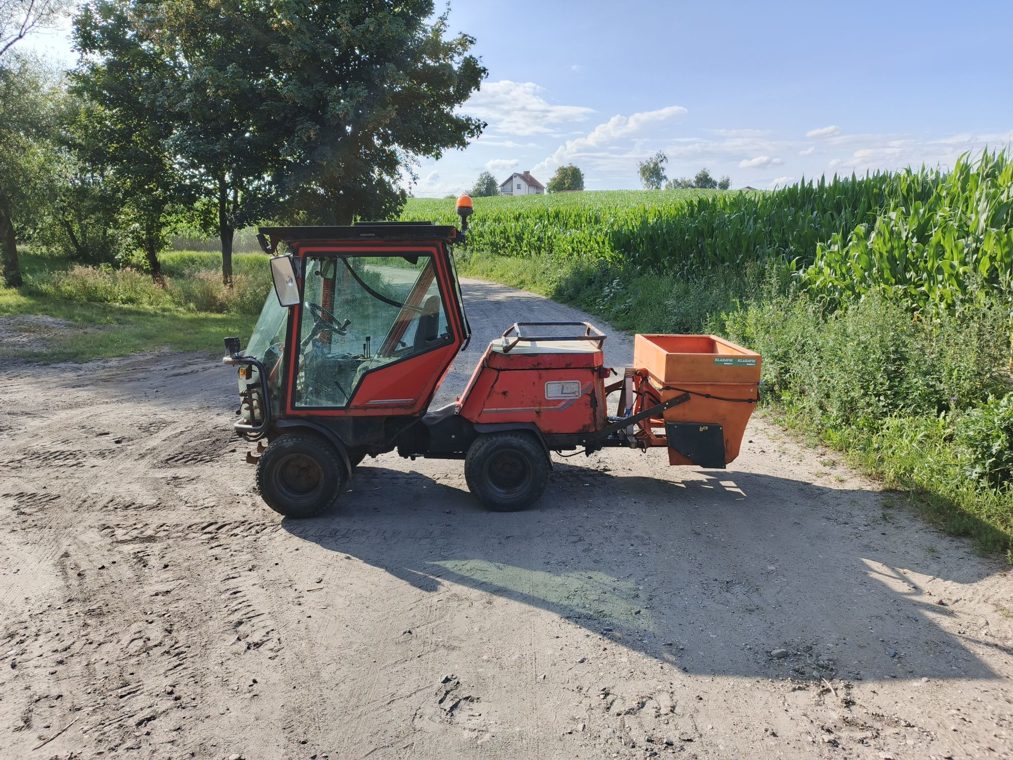 Traktorek Nośnik Narzędzi BELOS jak Vitra Egholm Wolf silnik KUBOTA