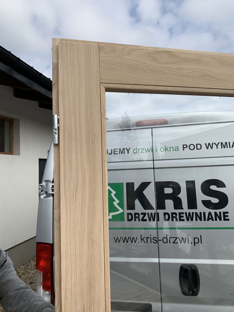 Drzwi drewniane dębowe NA KAŻDY WYMIAR cała Polska