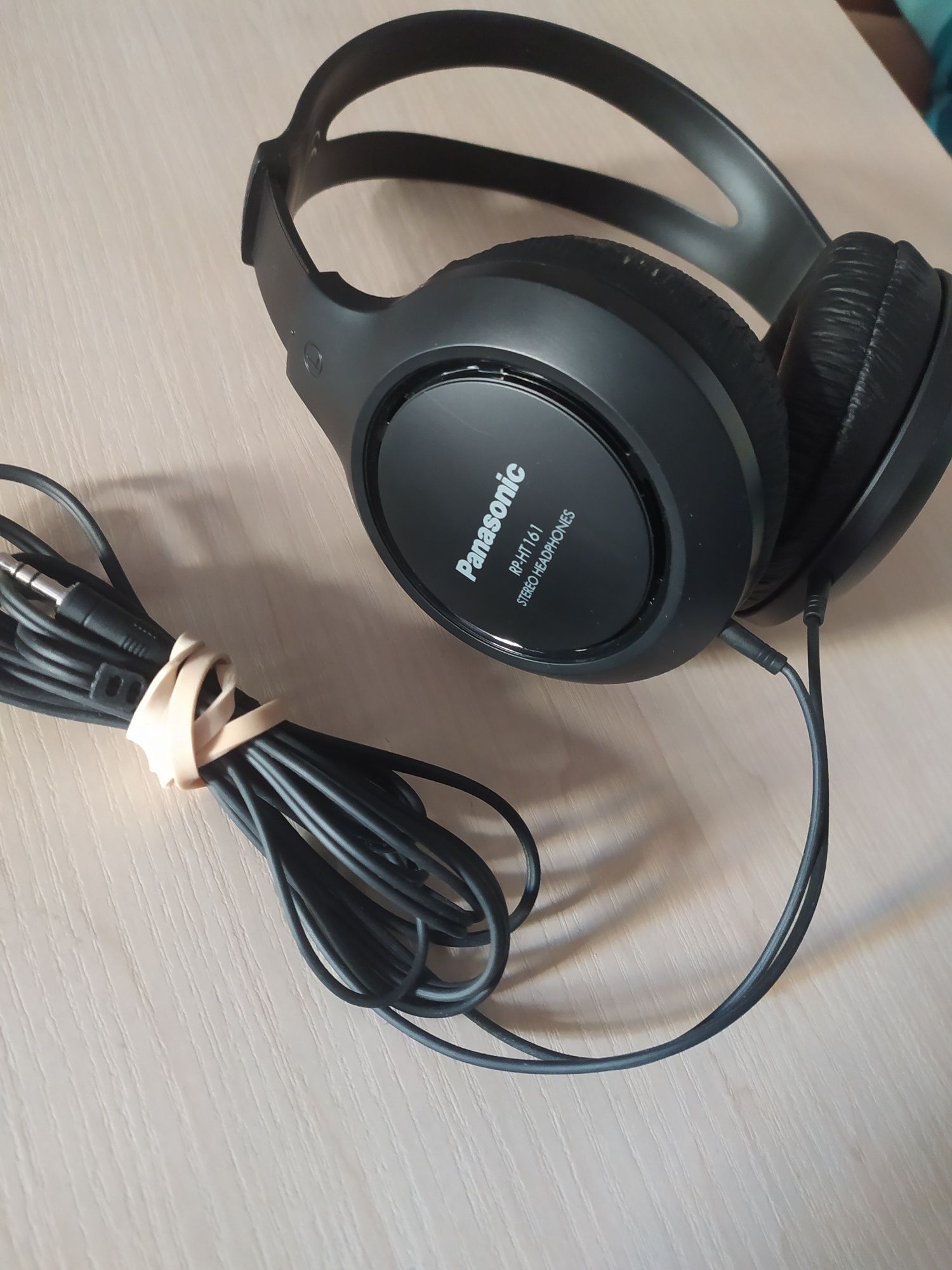 Słuchawki nauszne przewodowe Panasonic RP-HT 161 stereo
