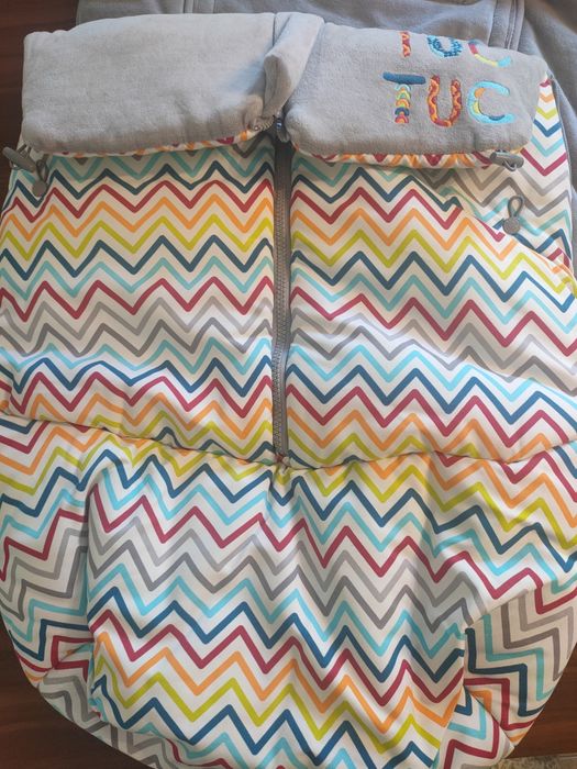 Capa/Forra de inverno carrinho de bebé