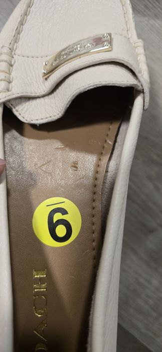 Мокасини coach нові 39 розмір