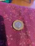 Moeda one pound rainha Elizabeth ano 2016