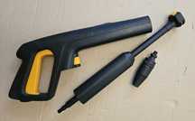 pistolet , lanca , dysza rotacyjna